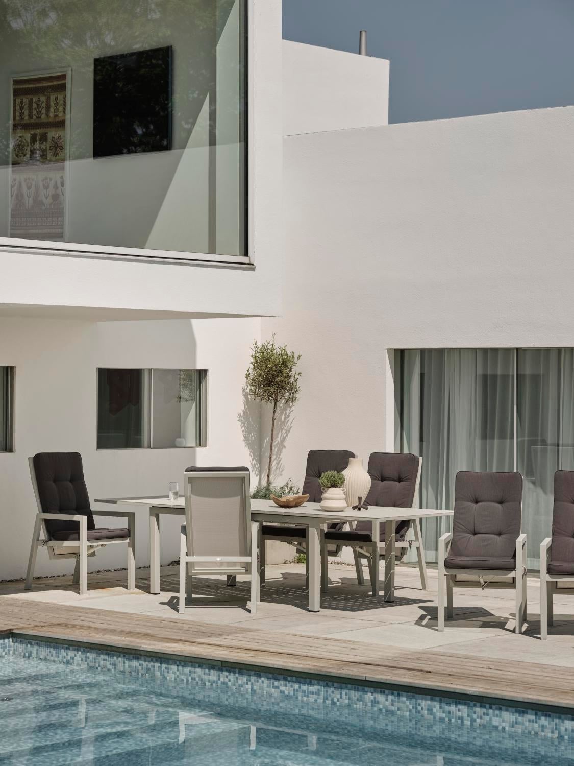 Newfort Positionsstuhl Light Grey/Off-White