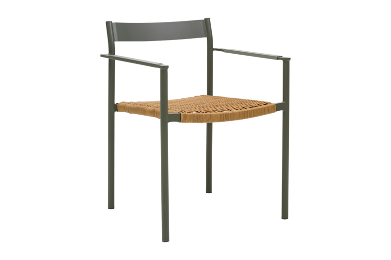 DK Diningstuhl Nordic Green/Natur