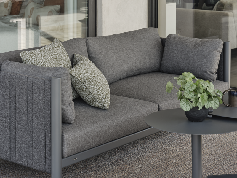 Brad 2,5-Sitzer Sofa Antrazit/Charcoal Grey