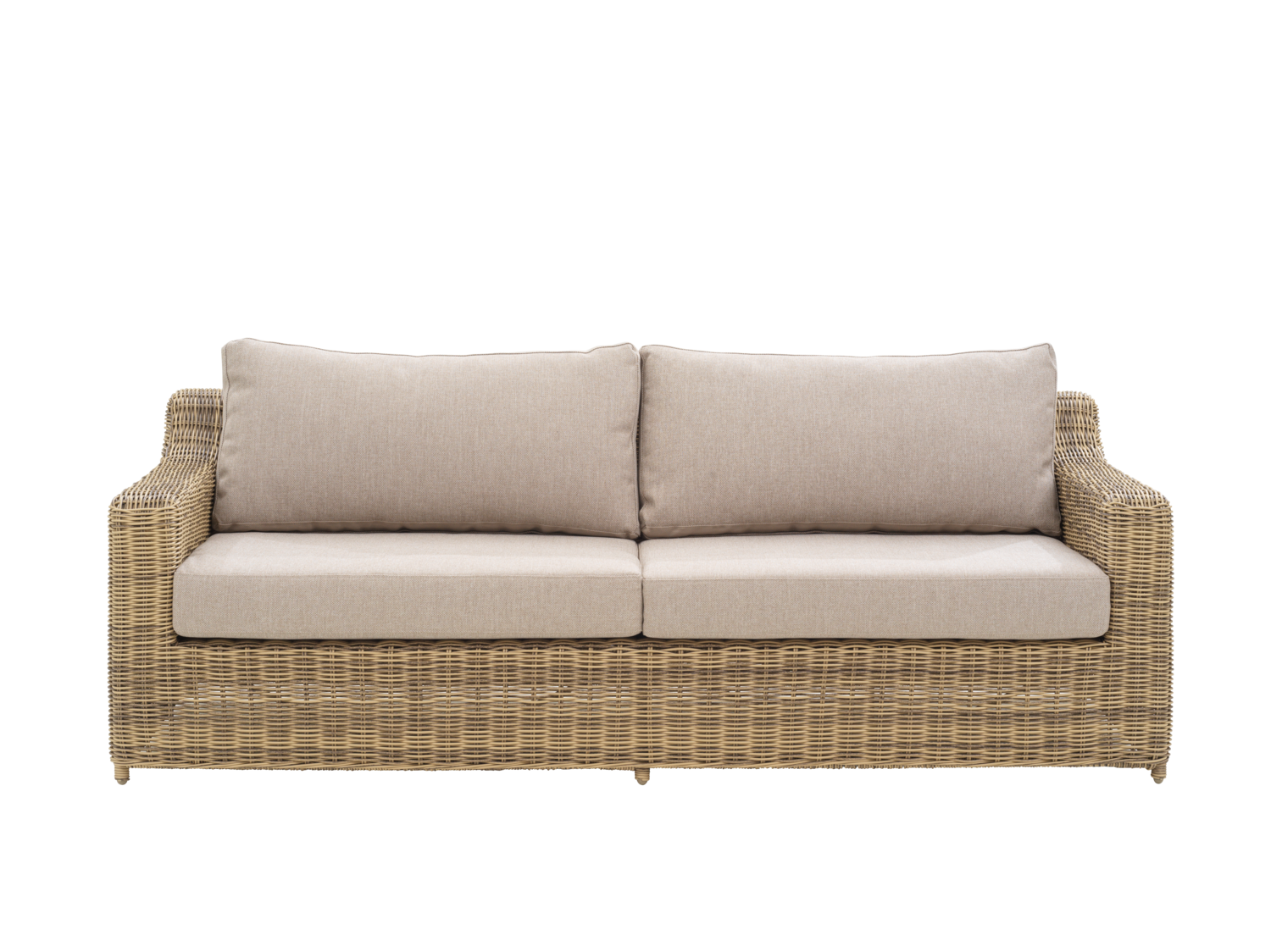 Glendon 2,5-Sitzer-Sofa Rustic/Beige
