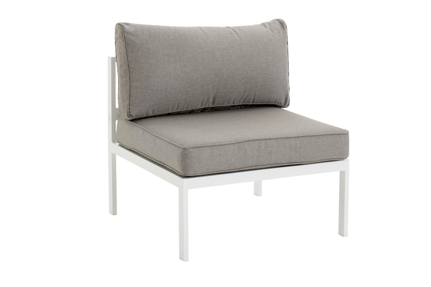 Leone Mitte Weiß/Grau