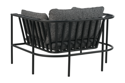 Collier Sessel Schwarz/Teddy Ant